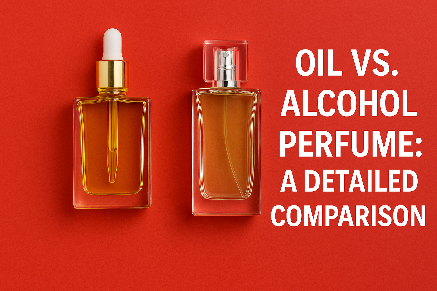 Oil vs. Alcohol Perfume: A Detailed Comparison